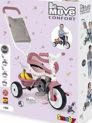 TRICICLO BE MOVE CONFORT ROSA