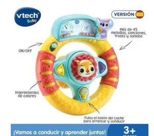 VOLANTE DESCUBRIMIENTOS C/ LUZ + SONIDO