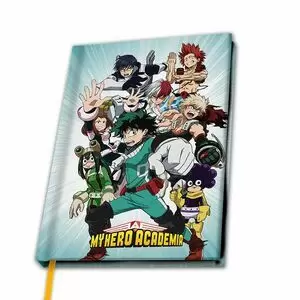 MY HERO ACADEMIA - CUADERNO A5 RAYADO