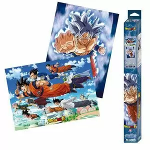DRAGON BALL Z - SET 2 POSTERS 52 X 38 CM GROUPS