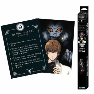 DEATH NOTE - SET 2 POSTERS 52 X 38 CM