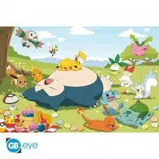 POKEMON - POSTER MAXI 91.5 X 61 CM DIA DE PICNIC