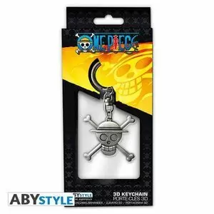 ONE PIECE - LLAVERO METAL SKULL