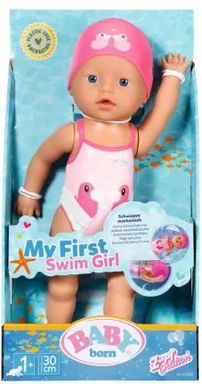BABY BORN - LIZZIE 30 CM NADADORA
