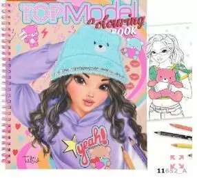 TOP MODEL TEDDYCOOL - LIBRO COLOREAR - 11652