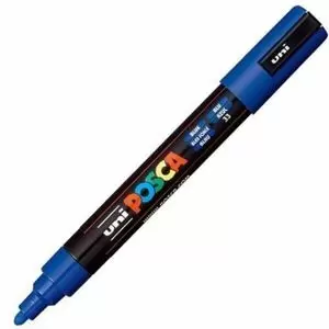 MARCADOR UNI POSCA PC-5M 1.8-2.5 MM AZUL