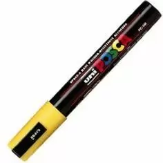 MARCADOR UNI POSCA PC-5M 1.8-2.5 MM AMARILLO