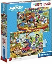 MICKEY - PUZZLE 2 X 60 PZAS