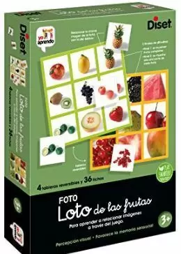 EDUCATIVA - MEMO PHOTO FRUTAS 54 PZAS
