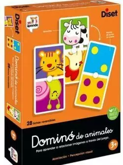 EDUCATIVA - DOMINO ANIMALES 28 PZAS