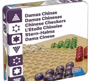 DAMAS CHINAS CAJA METALICA
