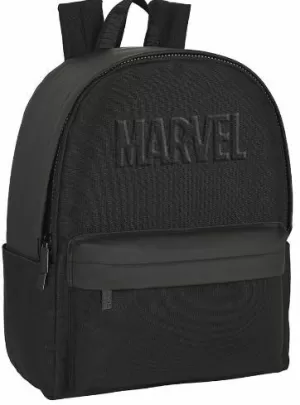 MARVEL - MOCHILA UN CUERPO REDONDA C/BOL NEGRA