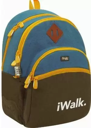 ISTYLE WALK - MOCHILA 4 CREM. REFORZADA CANDADO ADAP CARRO