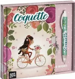 COQUETTE BICYCLE - DIARIO C/CANDADO + BOLIGRAFO