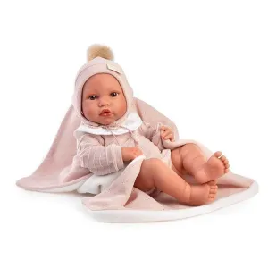 ANTONIO JUAN - MUÑECA RN PIPA COLCHA 42 CM