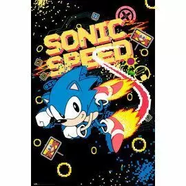 POSTER ERIK 91.5 X 61 CM SONIC SPEED
