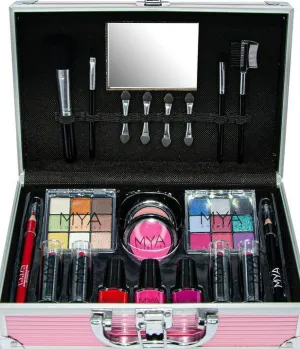 MAKE UP - MALETIN METALIZADO 50 × 48 × 10 CM 