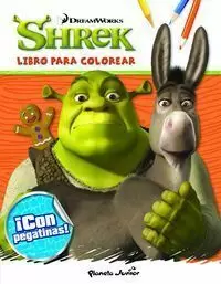 SHREK - LIBRO PARA COLOREAR