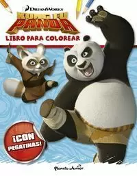 KUNG FU PANDA - LIBRO PARA COLOREAR