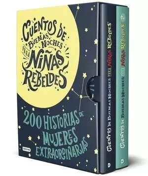 PACK CUENTOS DE BUENAS NOCHES PARA NIÑAS REBELDES 1 Y 2