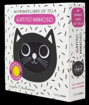 GATITO MIMOSO. MI PRIMER LIBRO DE TELA