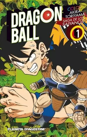 DRAGON BALL COLOR SAIYANOS 01