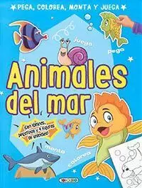 PEGA, COLOREA, MONTA Y JUEGA - ANIMALES DEL MAR