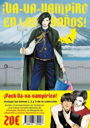 PACK VAMPIRICO: VA-VA-VAMPIRO EN LOS BAÑOS VOL. 1, 2 Y 3