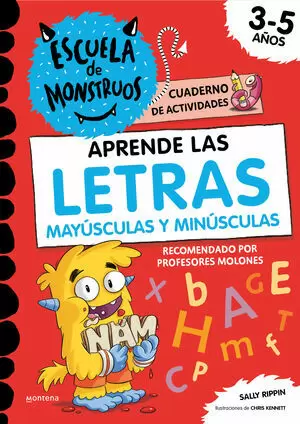 ESCUELA DE MONSTRUOS. APRENDE LAS LETRAS 3-5 AÑOS