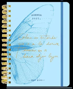 AGENDA ANUAL DIARIA 2027 SARA BÚHO
