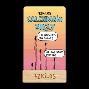 CALENDARIO MESA DE TARJETAS 2027 - 72 KILOS