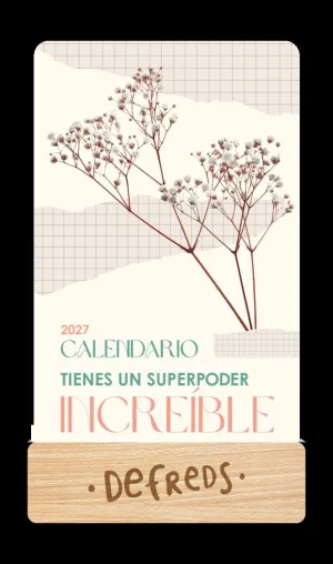 CALENDARIO MESA DE TARJETAS 2027 - DEFREDS