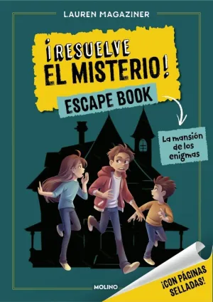 ¡RESUELVE EL MISTERIO! ESCAPE BOOK 01 - LA MANSIÓN DE LOS ENIGMAS