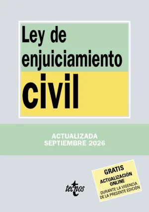 LEY DE ENJUICIAMIENTO CIVIL