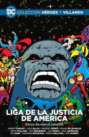 DC HEROES Y VILLANOS 25 - LIGA DE LA JUSTICIA DE AMÉRICA: CRISIS EN NUEVA GÉNESIS