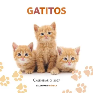 CALENDARIO PARED GATITOS 2027
