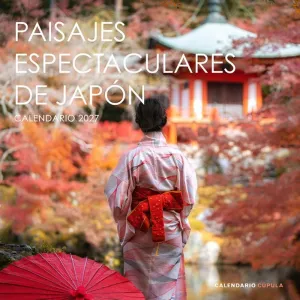 CALENDARIO PARED PAISAJES ESPECTACULARES JAPÓN 2027