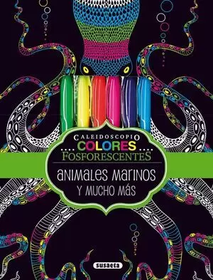 CALEIDOSCOPIO - KIT ANIMALES MARINOS + 6 COLORES FOSFORESCENTES