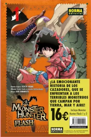 PACK INICIACION MONSTER HUNTER FLASH 1 + 2