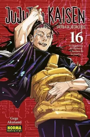 JUJUTSU KAISEN 16 - EL INCIDENTE DE SHIBUYA. CLAUSURA DE LA PUERTA