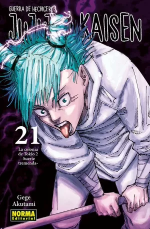 JUJUTSU KAISEN 21: LA COLONIA DE TOKIO 2 -SUERTE TREMENDA-