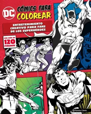 DC - COMICS PARA COLOREAR SUPERHEROES