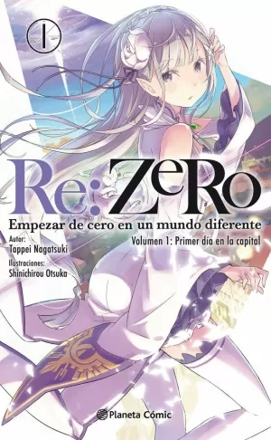 RE ZERO 01 (NOVELA)